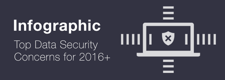 Infographic – Top Data Security Concerns for 2016+